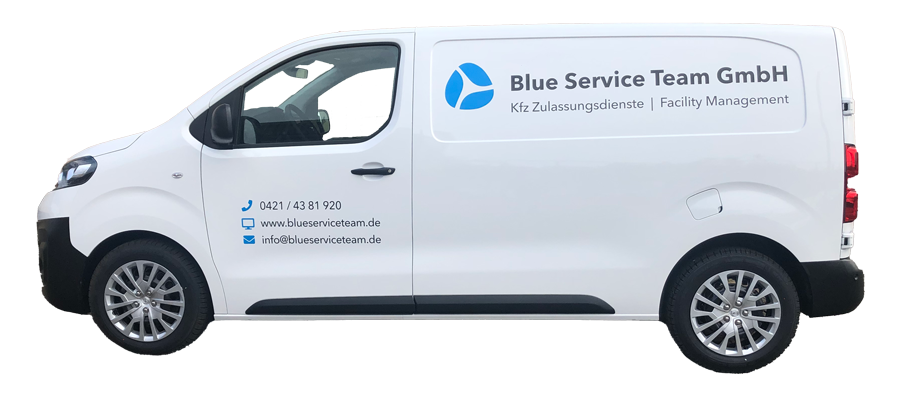 Vivaro Geschäftswagen Blue Service Team GmbH